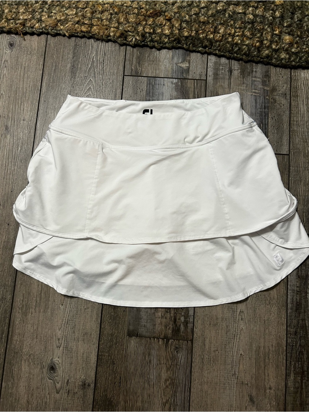 FootJoy Women's Performance Layered Golf Skort white